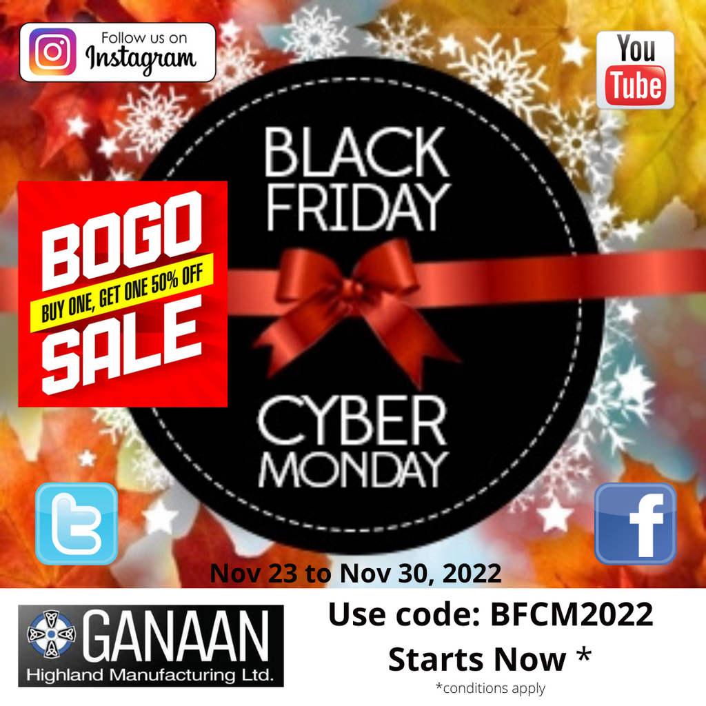Black Friday Cyber Monday goes BOGO 50%