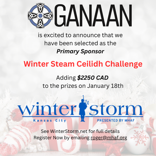 GANAAN: Primary Sponsor of the 2025 Winter Steam Ceilidh Challenge at Winter Storm