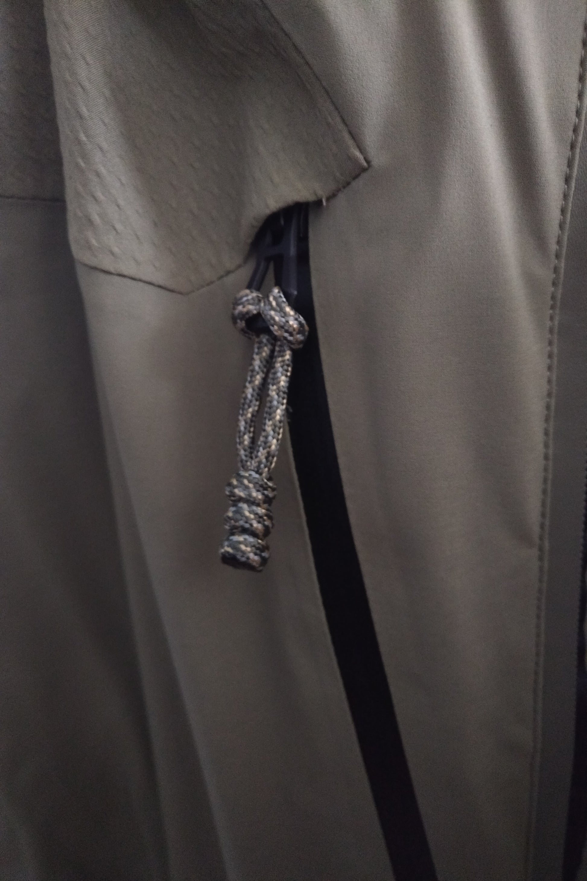 ACU Zipper Pull on Jacket