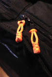 Orange Zipper Pull on Soft Drum Case